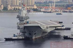 中国产航母试航视频,中国产航母首次试航震撼画面大盘点