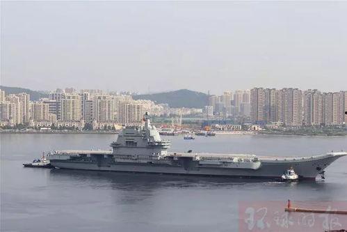 中国产航母试航视频,中国产航母首次试航震撼画面大盘点